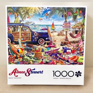 Aimee Stewart  Beach Vacation 1000 Piece Jigsaw Puzzle